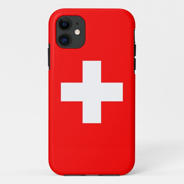 IPhone 5 Fall mit Flagge der Schweiz Case-Mate iPhone Hülle (Rückseite)