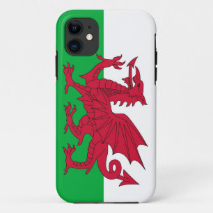 IPhone 5 Fall mit Flagge von Wales iPhone 11 Hülle