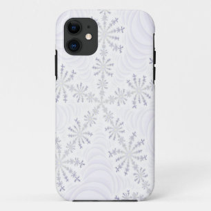 iPhone 5 Fall mit weißem Snowflake-Fraktal Case-Mate iPhone Hülle