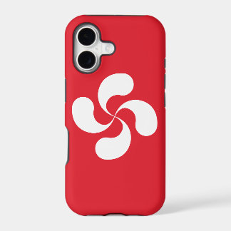 iPhone 5 Hülle / Baskisches Kreuz "Lauburu"
