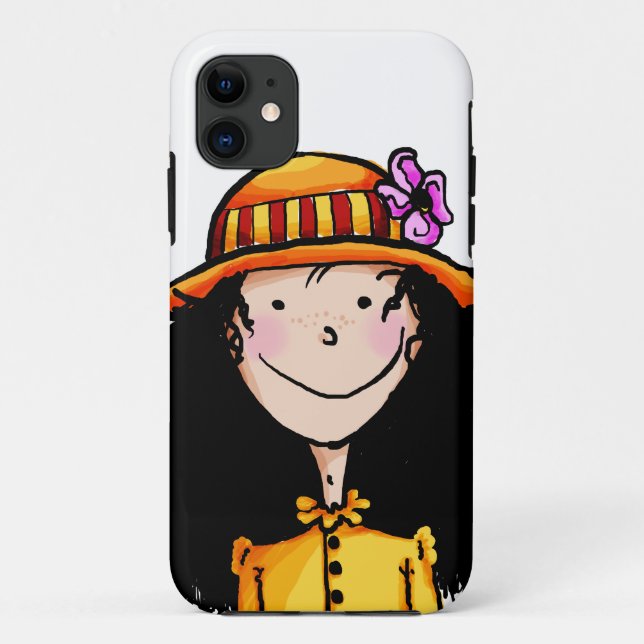 iPhone 5 ID Case, Summer Girl Case-Mate iPhone Hülle (Rückseite)