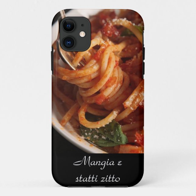 iPhone 5 Italiener Mangia e statti zitto Case-Mate iPhone Hülle (Rückseite)