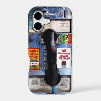 iPhone 5 Münztelefon-Kasten-Retro alte