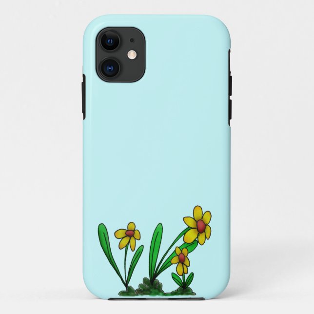 iPhone 5 Selten Es Fall Niedliche Blume Case-Mate iPhone Hülle (Rückseite)