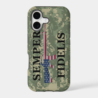 iPhone 5 Semper Fidelis grüne Camouflage