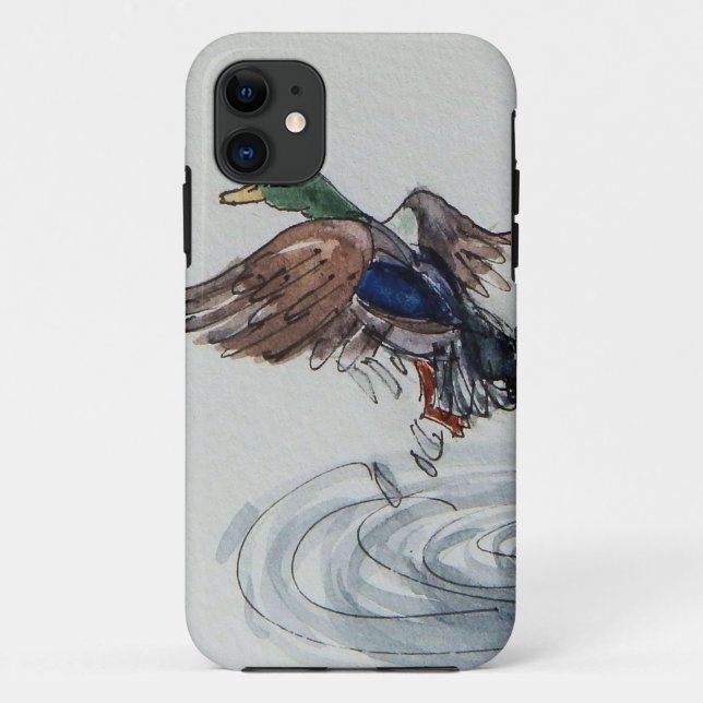 iPhone 5 Telefon-Kasten mit Enten-Aquarell Case-Mate iPhone Hülle (Rückseite)