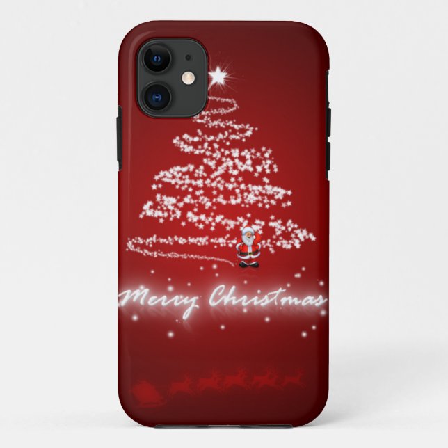 iphone 5 Weihnachten Sankt der frohen Weihnachten Case-Mate iPhone Hülle (Rückseite)