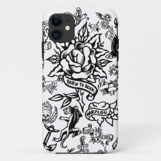 iphone 5 weißer und schwarzer Tätowierungskasten Case-Mate iPhone Hülle