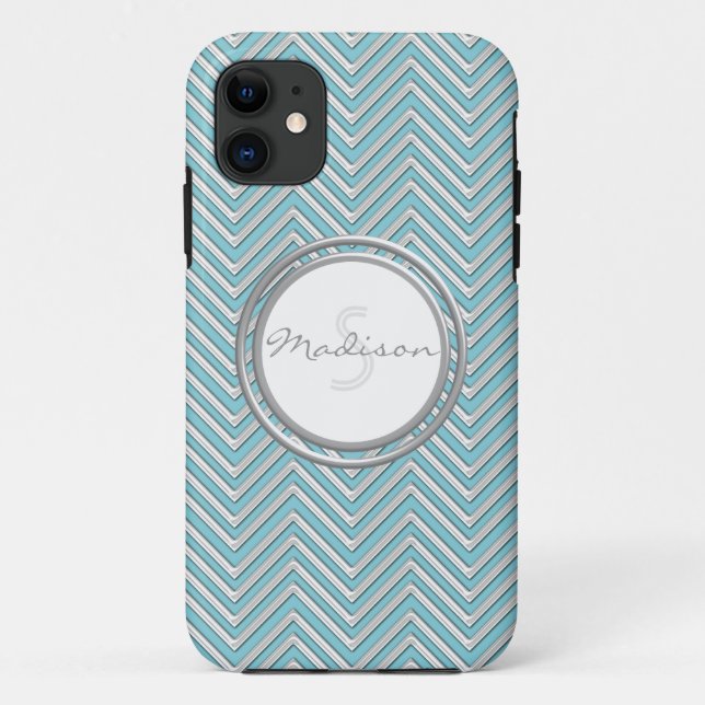 IPhone 5 - Zickzack Muster-moderner Case-Mate iPhone Hülle (Rückseite)