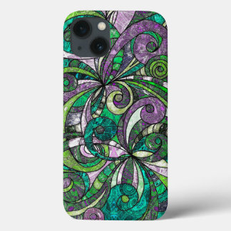 iPhone 6 Case Tough Zeichnend Floral