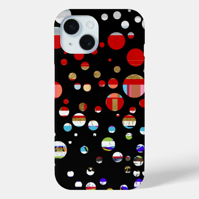 iPhone-6 dotted with colors Case-Mate iPhone Hülle (Rückseite)