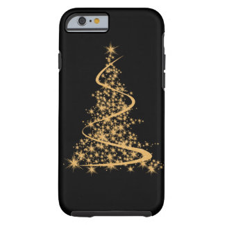 iPhone 6 Fall Glitzy Gold und Black Tough iPhone 6 Hülle