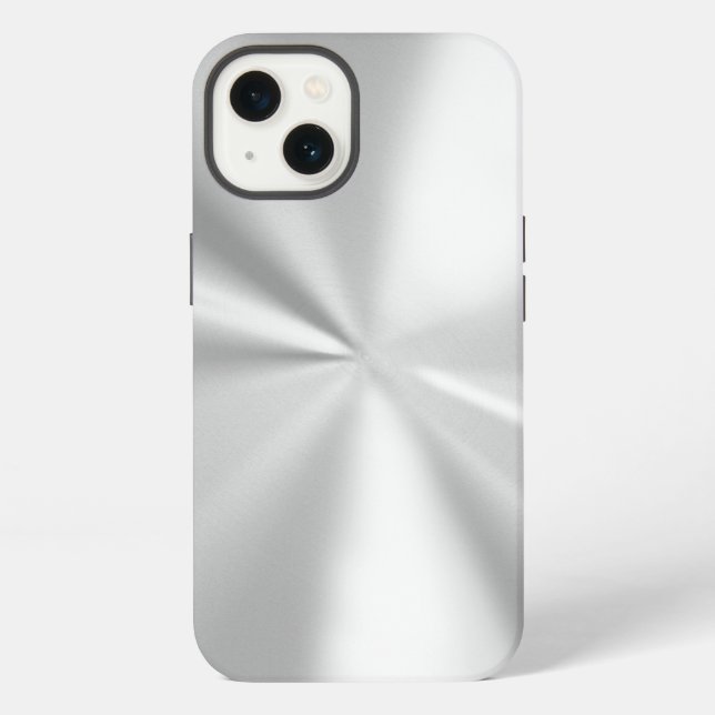iPhone 6 Hülle Edelstahl (Rückseite)