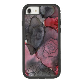 iPhone 7/8 Black Red Berry Phone Case