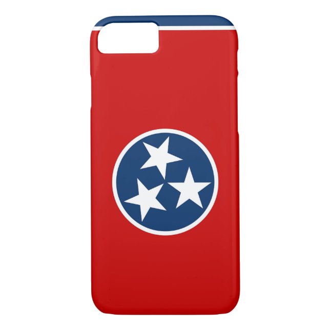 iPhone 7 Gehäuse mit Flag von Tennessee Case-Mate iPhone Hülle (Rückseite)