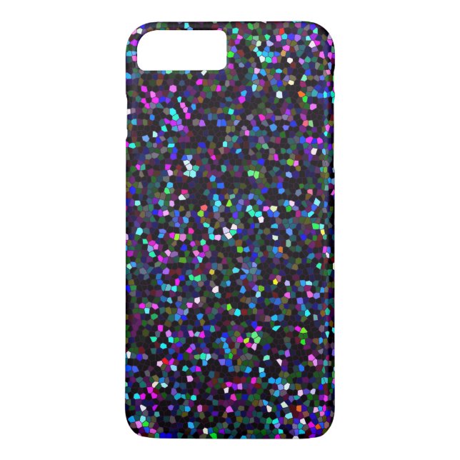 iPhone 7 Plusfall-Mosaik-Schein-Beschaffenheit Case-Mate iPhone Hülle (Rückseite)