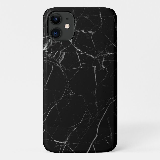 Iphone 7 schwarzer Marmorkasten Case-Mate iPhone Hülle (Rückseite)