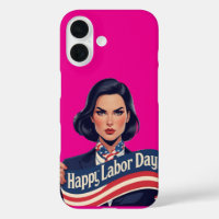 iPhone am Arbeitstag 16 Fall - Patriotisches Gesch