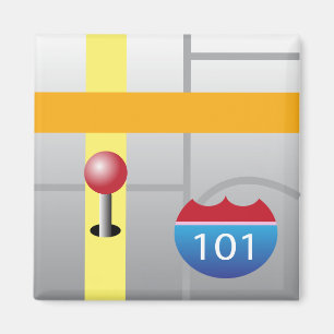 iPhone APP-Magnet - Karten Magnet