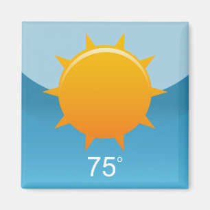 iPhone APP-Magnet - Wetter Magnet