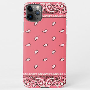 iPhone Bandana Pink Handy Case iPhone 11Pro Max Hülle