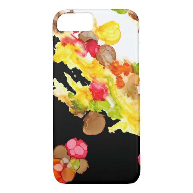 iPhone Case "Abstrakt Bouquet" (Rückseite)