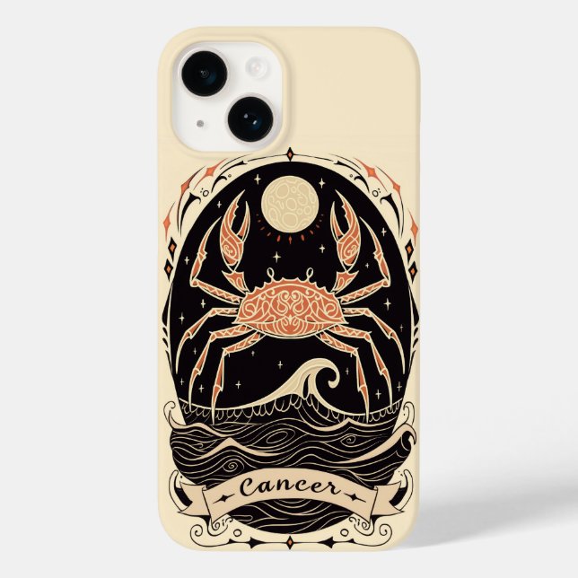 iPhone Case Cancer Celestial Zodiac Art (Rückseite)