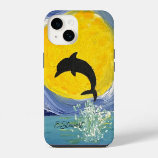 iPhone Case - Dolphin Moon Ocean 14 Hülle