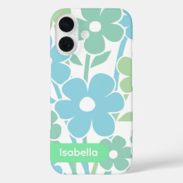 iPhone case floral colorful pattern aesthetic