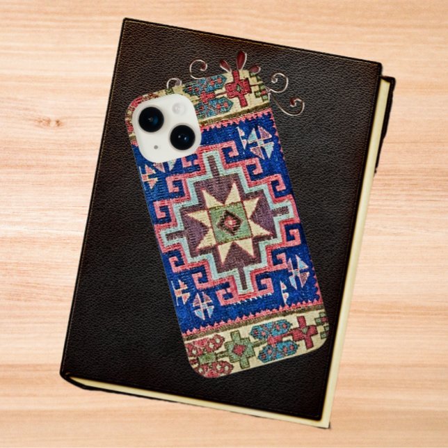 iPhone Case für antike kaukasische Oriental-Rug-De Hülle (Von Creator hochgeladen)