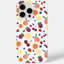 IPhone Case für Aquarellfrüchte
