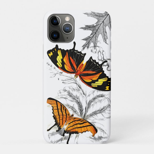 iPhone Case für Butterfly und Botanisches OtterBox (Rückseite)