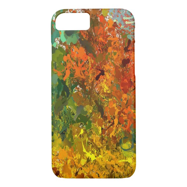 iPhone Case für den abstrakten Expressionisten-Tro (Rückseite)