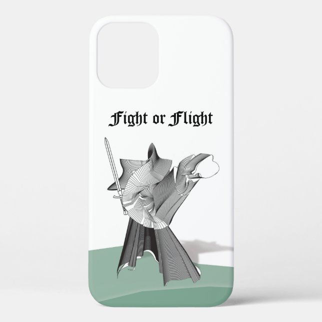 iPhone Case für den digitalen Krieger (Rückseite)