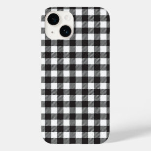 iPhone Case für den Karo in Schwarz und Weiß