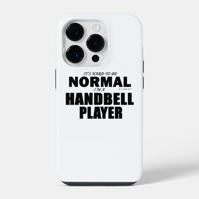 iPhone Case für den normalen Handbell Player Hülle (Rückseite)