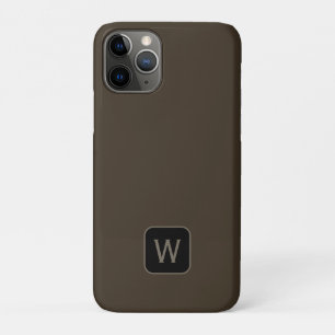 iPhone Case für die Minimalistische Classic Monogr