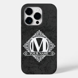 iPhone Case für die verzierte Monogram-Design
