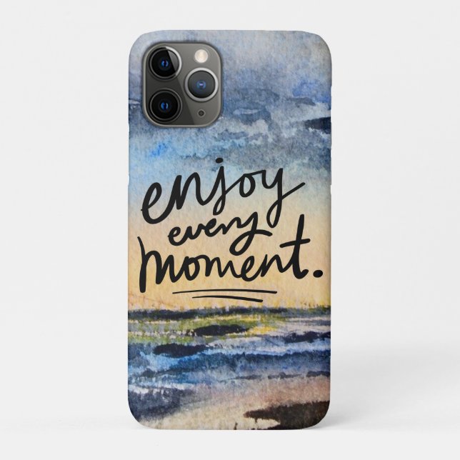 iPhone Case für Inspirational Beach Art (Rückseite)