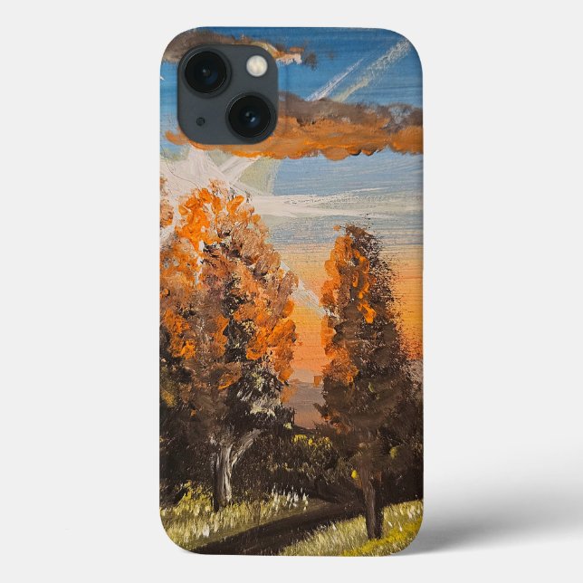 iPhone Case "Golden Sunset" - Natur in Ihren Hände (Rückseite)