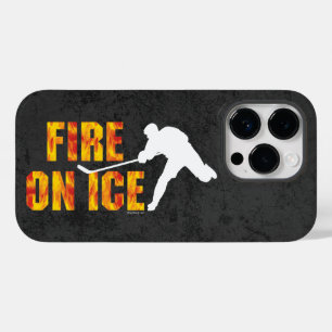 iPhone Case: Hockeyfeuer auf Eisfall Case-Mate iPhone 14 Pro Hülle