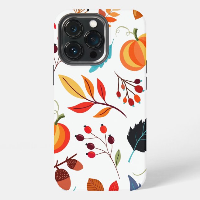 iPhone Case im Herbst Hülle (Hinten)