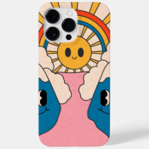 iPhone Case im Hippy-Style der 70er Jahre
