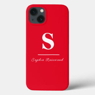 iPhone Case in Minimalistisch Schwarz und Weiß