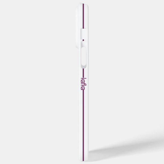 Iphone Case Kafka HSR (Rückseite / Links)