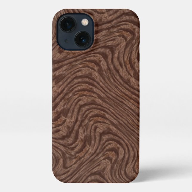 iPhone Case mit Driftwood-Camouflage iPhone Hülle (Rückseite)