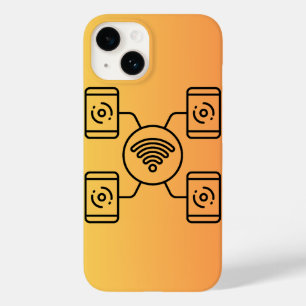 iPhone Case mit Internet-Logo