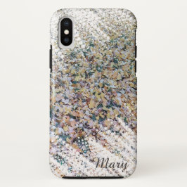 iPhone Case mit künstlerischem Leaf-Snow - Der Win