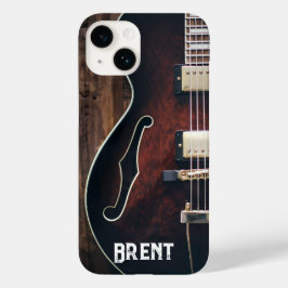 iPhone Case mit personalisiertem E-Gitarren-Speck
