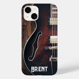 iPhone Case mit personalisiertem E-Gitarren-Speck